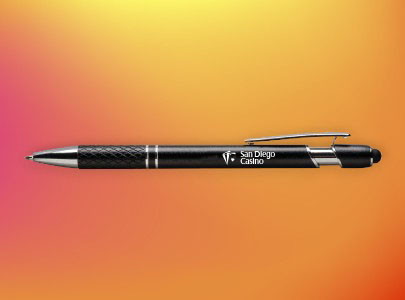 Custom decorated Textari® Stylus Pen for San Diego, CA Custom imprinted Textari® Stylus Pen for San Diego, CA with a local business logo